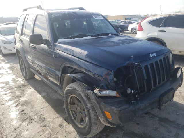 1J4GL38K25W504822 - 2005 JEEP LIBERTY RENEGADE BLUE photo 4