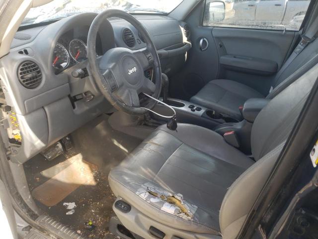 1J4GL38K25W504822 - 2005 JEEP LIBERTY RENEGADE BLUE photo 7