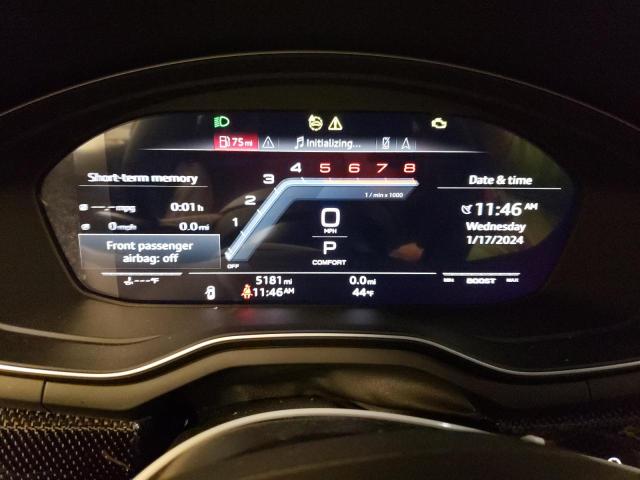 WAUC4CF55PA055325 - 2023 AUDI S5 PREMIUM PLUS თეთრი ფოტო 9