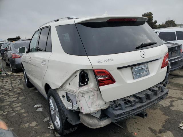 4JGDA5JB3DA119829 - 2013 MERCEDES-BENZ ML 350 WHITE photo 2