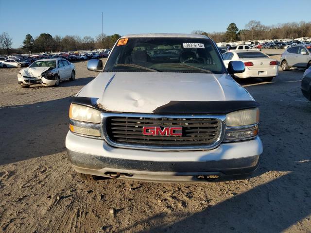 2GTEK19T011309217 - 2001 GMC SIERRA1500 K1500 WHITE photo 5