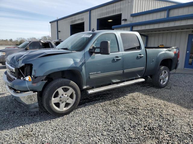 1GT121E85DF228453 - 2013 GMC SIERRA K2500 SLT BLUE photo 1