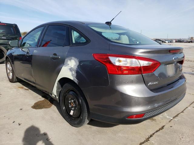 1FADP3F22EL183405 - 2014 FORD FOCUS SE GRAY photo 2