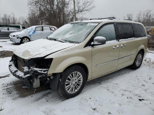 2A4RR6DG1BR698287 - 2011 CHRYSLER TOWN & COU LIMITED CREAM photo 1