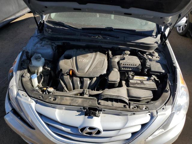 5NPEB4AC1DH728239 - 2013 HYUNDAI SONATA GLS SILVER photo 11