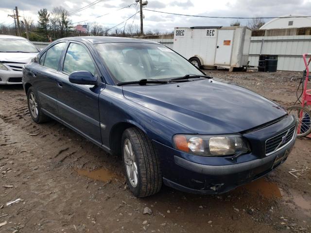 YV1RS58D122182055 - 2002 VOLVO S60 2.4T BLUE photo 4