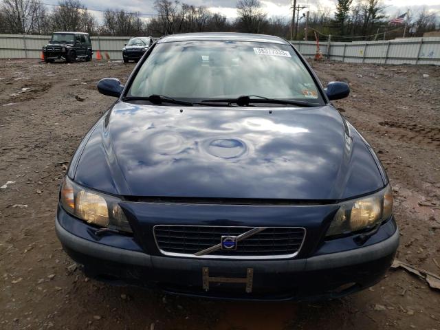 YV1RS58D122182055 - 2002 VOLVO S60 2.4T BLUE photo 5