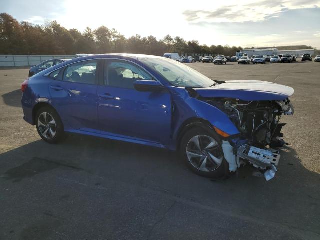 2HGFC2F66KH578628 - 2019 HONDA CIVIC LX BLUE photo 4