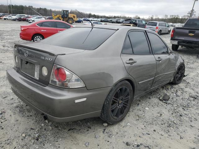 JTHBD192530075058 - 2003 LEXUS IS 300 CHARCOAL photo 3