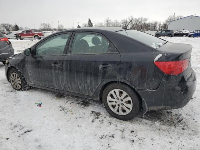 KNAFU4A20C5534240 - 2012 KIA FORTE EX BLACK photo 2