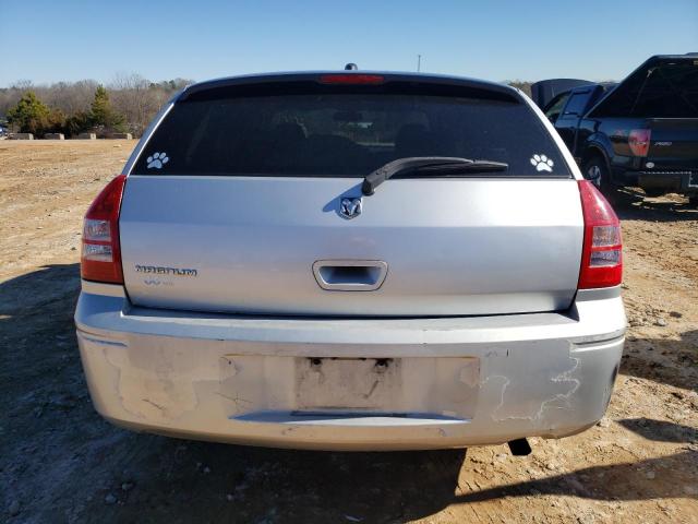 2D4FV47TX6H128756 - 2006 DODGE MAGNUM SE SILVER photo 6