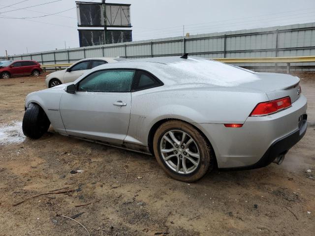 2G1FA1E31E9191921 - 2014 CHEVROLET CAMARO LS SILVER photo 2