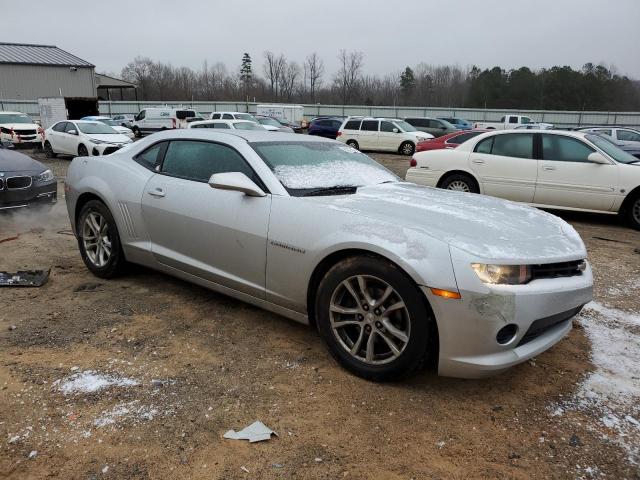 2G1FA1E31E9191921 - 2014 CHEVROLET CAMARO LS SILVER photo 4