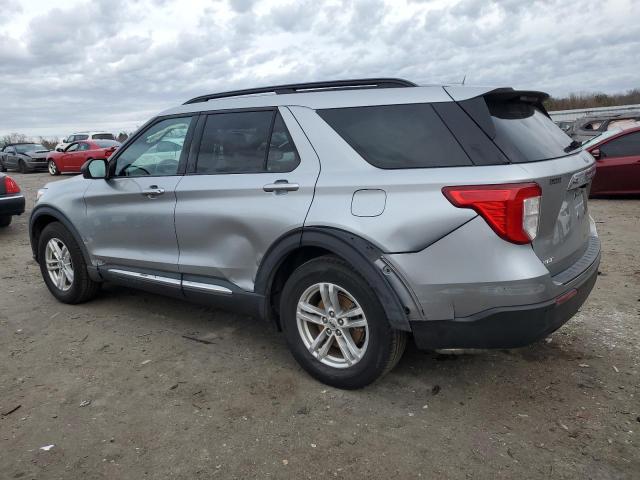 1FMSK7DH2LGB48279 - 2020 FORD EXPLORER XLT SILVER photo 2