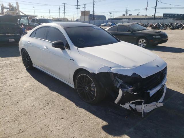 W1K5J5BB0NN307148 - 2022 MERCEDES-BENZ CLA AMG 35 4MATIC WHITE photo 4