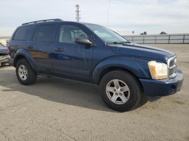 1D4HB48N84F155387 - 2004 DODGE DURANGO SLT BLUE photo 4