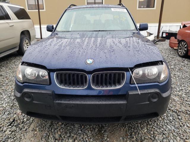 WBXPA73434WB21925 - 2004 BMW X3 2.5I BLUE photo 5