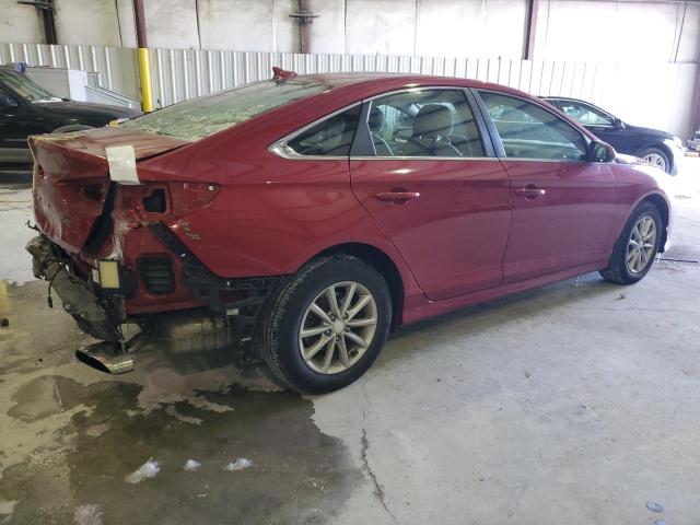 5NPE24AF1KH816148 - 2019 HYUNDAI SONATA SE BURGUNDY photo 3