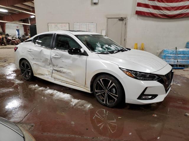 3N1AB8DV3NY318472 - 2022 NISSAN SENTRA SR WHITE photo 4