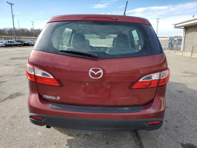 JM1CW2BL7C0119960 - 2012 MAZDA 5 BURGUNDY photo 6