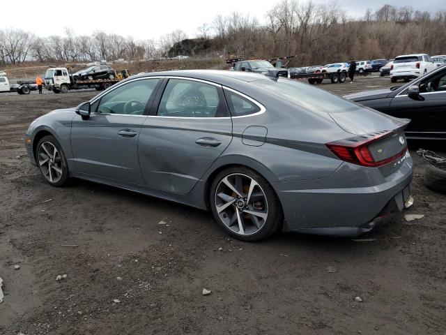 5NPEJ4J21MH084901 - 2021 HYUNDAI SONATA SEL PLUS GRAY photo 2