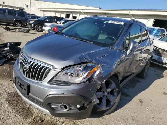 KL4CJDSB9EB732150 - 2014 BUICK ENCORE PREMIUM GRAY photo 1