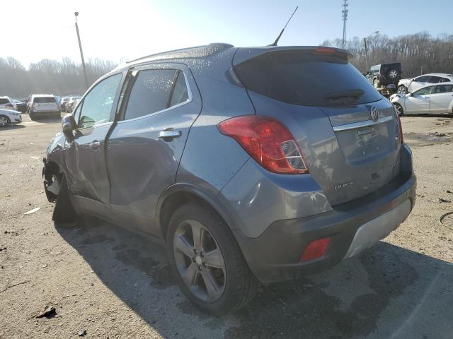 KL4CJDSB9EB732150 - 2014 BUICK ENCORE PREMIUM GRAY photo 2