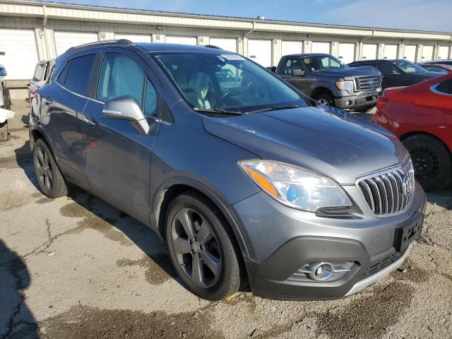 KL4CJDSB9EB732150 - 2014 BUICK ENCORE PREMIUM GRAY photo 4