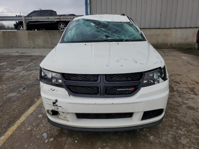 3C4PDCAB3JT141184 - 2018 DODGE JOURNEY SE WHITE photo 5