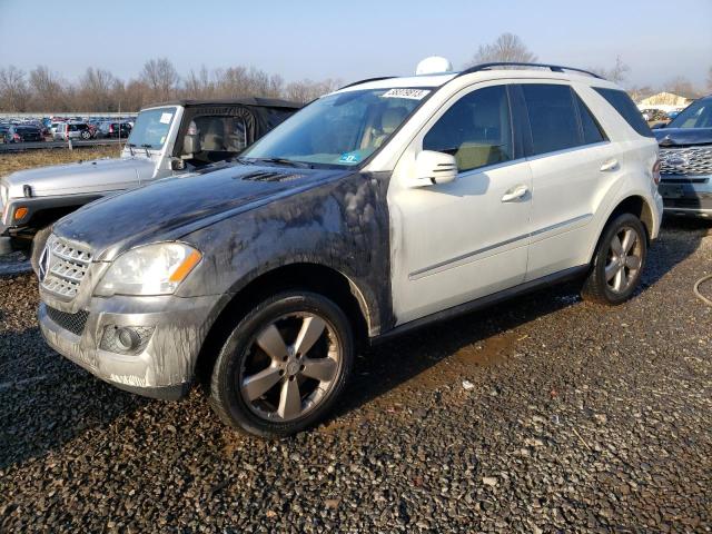 4JGBB8GB3BA625655 - 2011 MERCEDES-BENZ ML 350 4MATIC TWO TONE photo 1