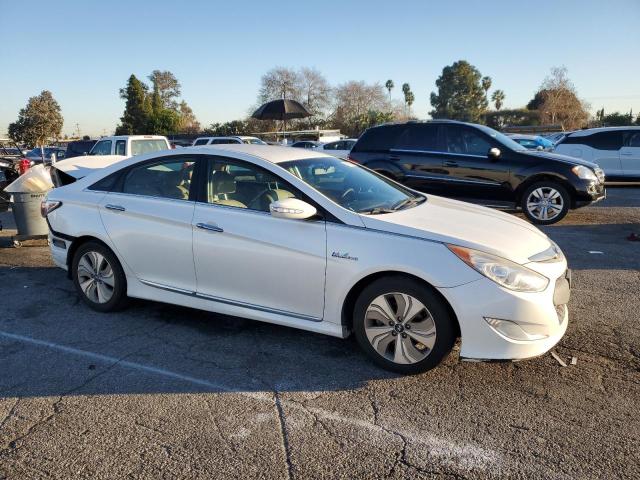 KMHEC4A4XDA101192 - 2013 HYUNDAI SONATA HYBRID WHITE photo 4