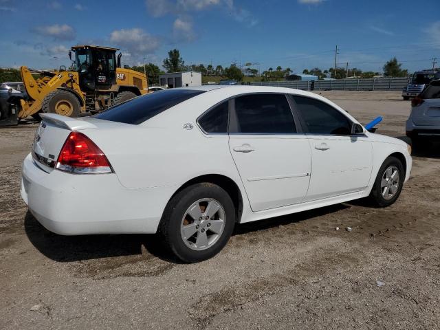 2G1WB5EK6A1167568 - 2010 CHEVROLET IMPALA LT WHITE photo 3