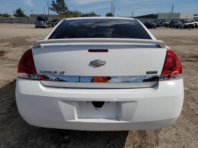 2G1WB5EK6A1167568 - 2010 CHEVROLET IMPALA LT WHITE photo 6