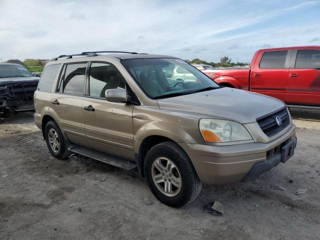 5FNYF18415B030132 - 2005 HONDA PILOT EX TAN photo 4