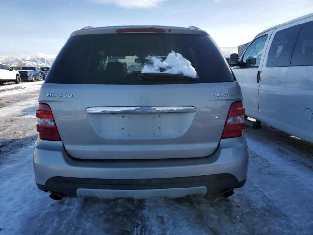 4JGBB86E87A203867 - 2007 MERCEDES-BENZ ML 350 SILVER photo 6