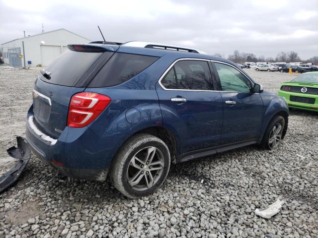 2GNALDEK4H6210608 - 2017 CHEVROLET EQUINOX PREMIER BLUE photo 3