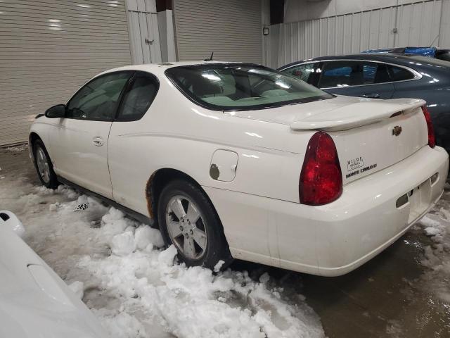 2G1WM15K869415766 - 2006 CHEVROLET MONTE CARL LT WHITE photo 2