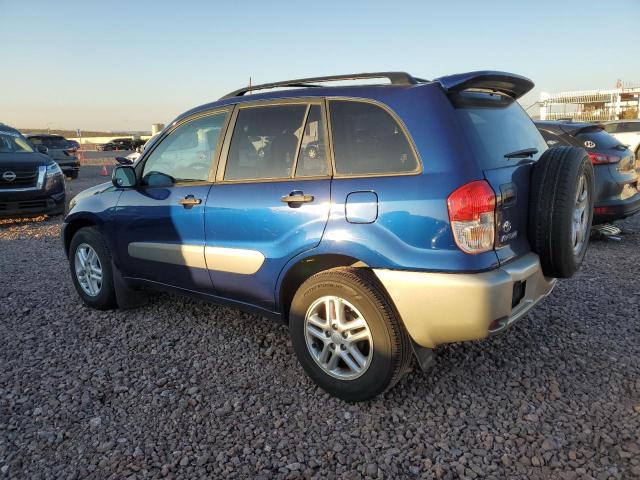 JTEGH20V820081150 - 2002 TOYOTA RAV4 BLUE photo 2