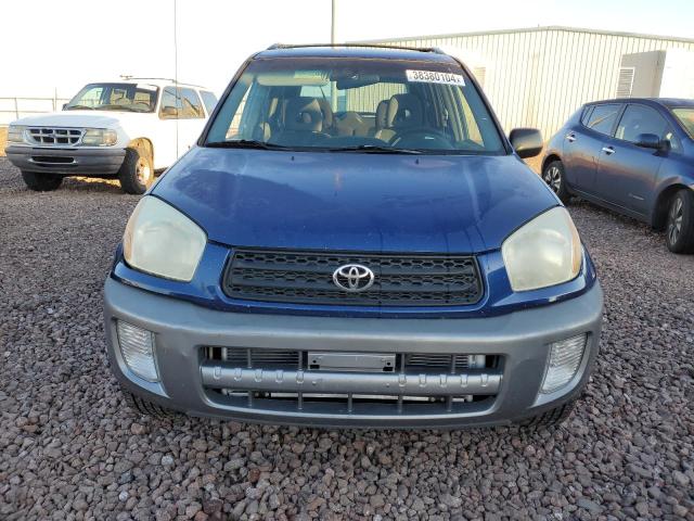 JTEGH20V820081150 - 2002 TOYOTA RAV4 BLUE photo 5