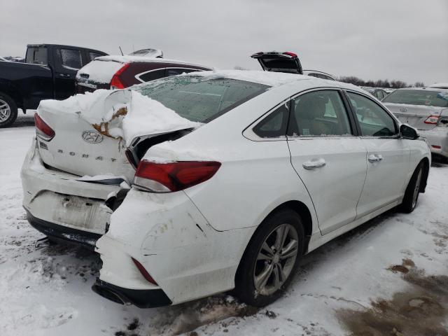 5NPE34AF6JH664945 - 2018 HYUNDAI SONATA SPORT WHITE photo 3