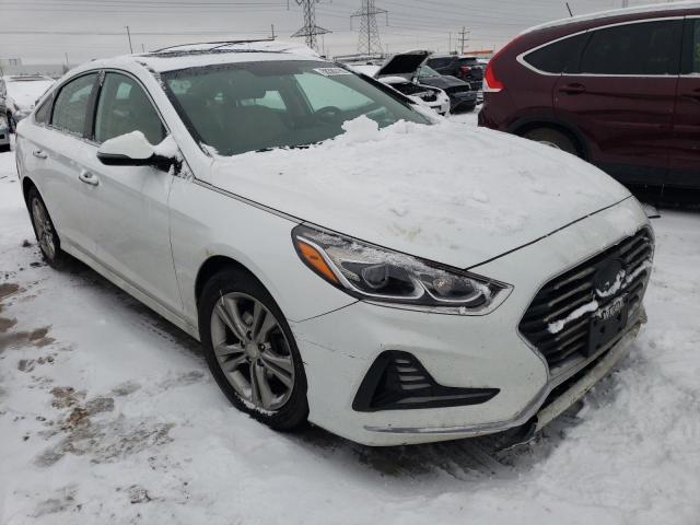 5NPE34AF6JH664945 - 2018 HYUNDAI SONATA SPORT WHITE photo 4