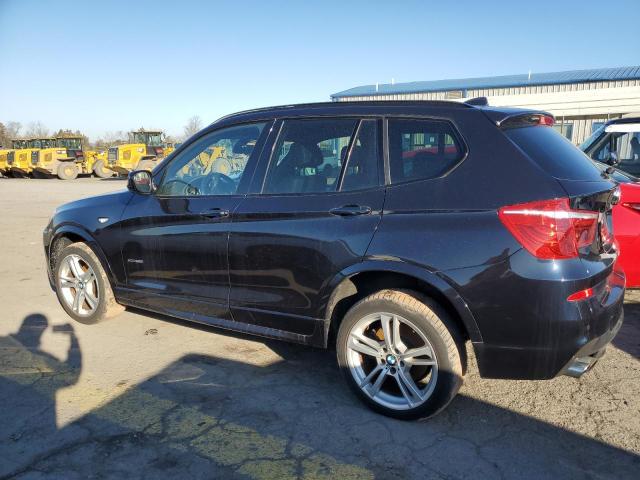 5UXWX9C57E0D40076 - 2014 BMW X3 XDRIVE28I BLACK photo 2