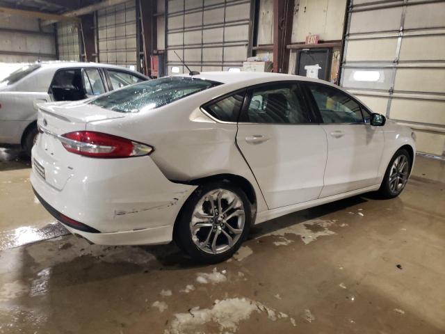 3FA6P0H73HR141654 - 2017 FORD FUSION SE WHITE photo 3