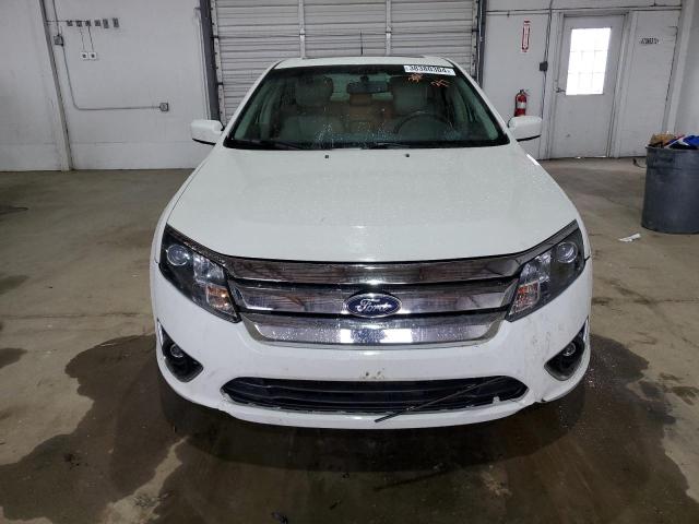 3FAHP0JA2CR243504 - 2012 FORD FUSION SEL WHITE photo 5