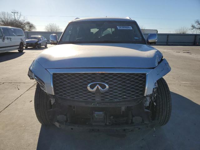 JN8AZ2NF6G9610482 - 2016 INFINITI QX80 SILVER photo 5