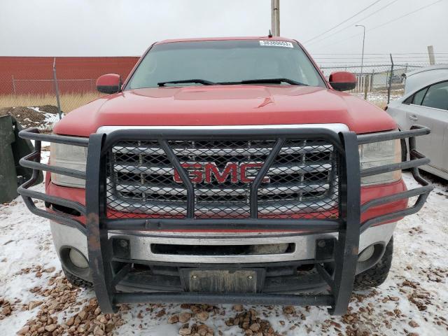 3GTP2WE38BG156123 - 2011 GMC SIERRA K1500 SLT RED photo 5