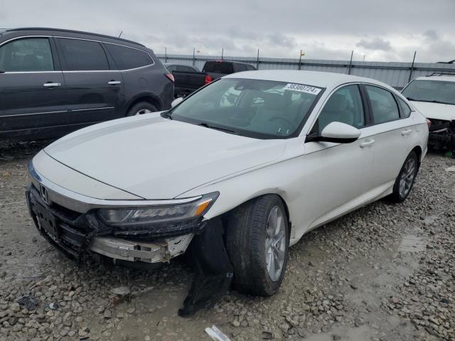 1HGCV1F18JA254931 - 2018 HONDA ACCORD LX WHITE photo 1