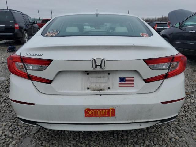 1HGCV1F18JA254931 - 2018 HONDA ACCORD LX WHITE photo 6