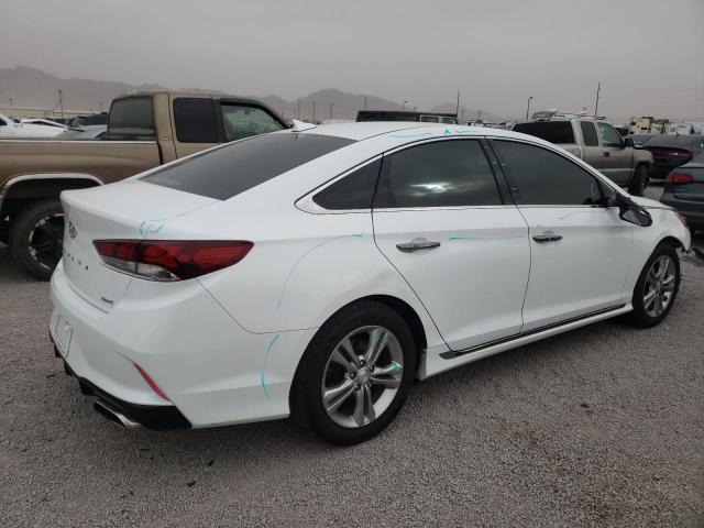 5NPE34AF8JH712073 - 2018 HYUNDAI SONATA SPORT WHITE photo 3