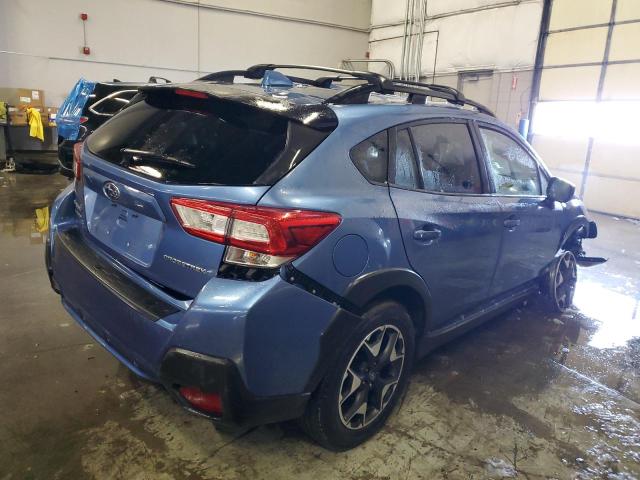 JF2GTAEC1KH303163 - 2019 SUBARU CROSSTREK PREMIUM BLUE photo 3